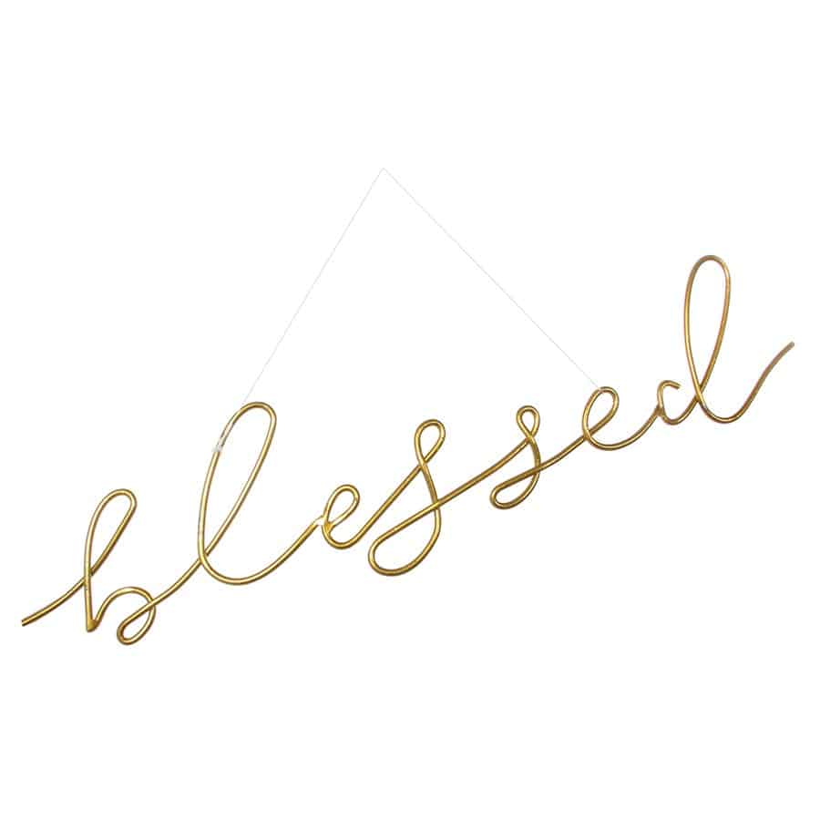 BLESSED felirat