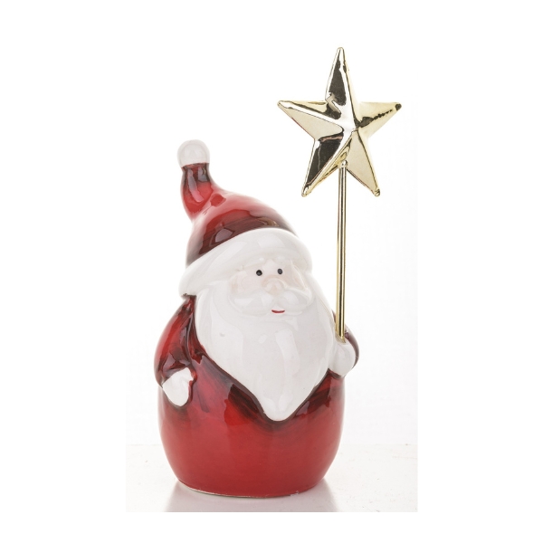 Mikulás figura csillaggal