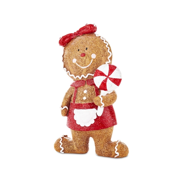 Lány mézeskalács figura
