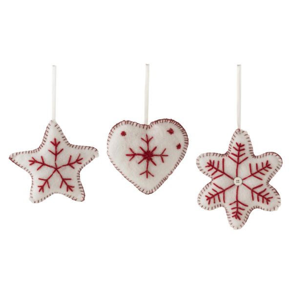 Akasztós textil dísz